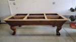 Complete 7' DLT Pool Table and Cue Stick Side Table