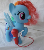2017 My Little Pony Singing Rainbow Dash Sing Along w/Mic