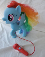 2017 My Little Pony Singing Rainbow Dash Sing Along w/Mic