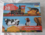 Melissa and Doug Alphabet Train Jumbo Jigsaw Floor Puzzle New in Packa