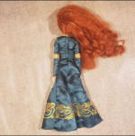 MERIDA DISNEY CLASSIC COLLECTION POSEABLE DOLL * BRAVE SCOTTISH GIRL CHILD TOY