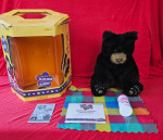 2004 Fur Real Luv Cubs Black Bear Interactive Toy Complete with Box