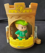 Retired Fisher Price Little People Robin Hood Pop Open Castle Toy