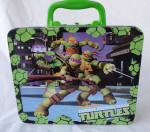 Vintage Teenage Mutant Ninja Turtle Metal Lunch Box