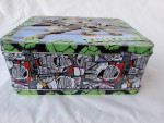 Vintage Teenage Mutant Ninja Turtle Metal Lunch Box