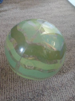 Green beach ball