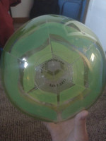 Green beach ball