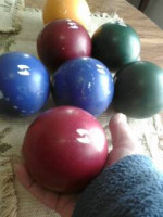 Sport-crafts Bocce Lawn Bowling game. With Targets