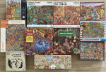 Eleven jigsaw puzzles 1000 pieces excellent condition