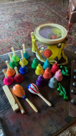 Lot  Large Musical Instruments Kids