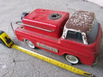 Nylint Vintage Ford Econoline Fire Pumper Truck.