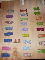 Vintage Tootsie diecast toy car collection