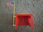 1973 Vintage Mattel Takin' Tracks School Playset
