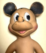 Mickey Mouse bath toy and Mattel Thingmaker