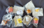 1990 McDino Changeables Mcdonald's Happy Meal Toys Set Of 8