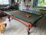 Olhausen pool table with everything you need