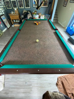 Olhausen pool table with everything you need