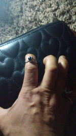 Black pearl womens ring black hills gold