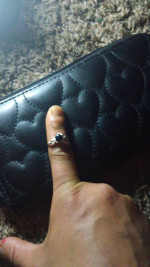Black pearl womens ring black hills gold