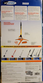 Estes Taser Model Rocket Launch Set 1100ft NEW