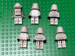 LEGO Star Wars trooper lot (lot of 6)