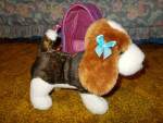 “Pucci Pups” – Beagle Puppy with Carrier Bag
