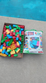 Fisher-Price mega bloks first builder set like new