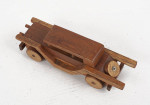 Vintage Hand Made Wood Car by Joe Nieto 9" Long, Rolls, Signed
