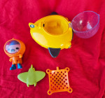 Octonauts Gup D Playset Vehicle w/ Captain Barnacles Set  Toy