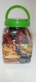 New Assorted Dinosaur Figurines 55 Piece Set