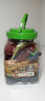 New Assorted Dinosaur Figurines 55 Piece Set
