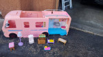 Barbie Camper Motor Home Read description Has Damage Been Repaired