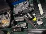 Full Airsoft Kit G&G Armament 556 AEG All Metal Like New!