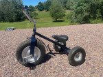 Off-Road Tricycle w/ Ride-On Trailer