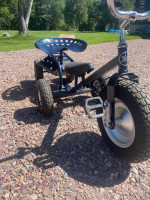 Off-Road Tricycle w/ Ride-On Trailer