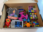 Unique Fidget Spinners Relaxing Therapy Challenge Collection Metal