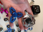 Unique Fidget Spinners Relaxing Therapy Challenge Collection Metal