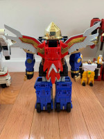 Large Vintage Power Rangers Lot - Zeo Deluxe Megazord Tigerzord Ninja