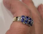 Tanzanite 💜 Diamond Ring - 14kt