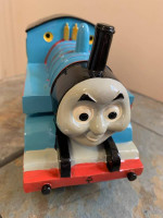 Thomas the Tank Engine 1 Blue Ceramic Train Piggy Bank - Starpoint Fab