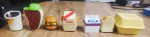 7 Figurines McDonald's 1993 Transformer Steak Milk 1989 Burger King