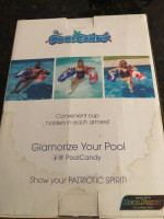 New Inflatable Pool Chair - Patriotic Stars & Stripes