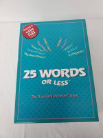 25 Words or Less Board Game