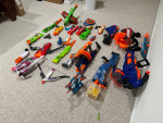 Huge lot of Nerf toys