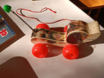 Fisher Price Little Snoopy 1965 pull toy makes sounds