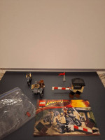 LEGO 7620 Last Crusade Indiana Jones Motorcycle Chase Retired