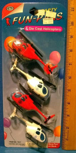 Die Cast Toy Helicopters