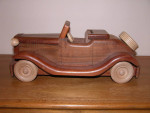 Wooden car