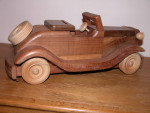 Wooden car