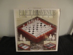 Crystal 3-in-1 Game set w/Wooden Storage Box